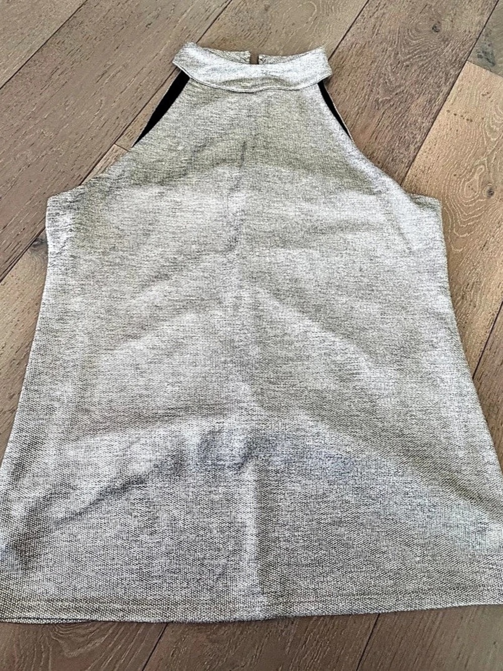 Gold Halter Tank Top